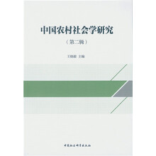 中国农村社会学研究-(第二辑) 