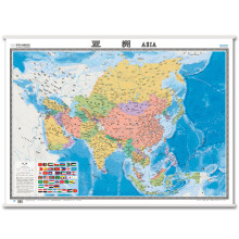 亚洲-世界分洲挂图