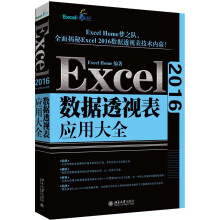 Excel 2016 数据透视表应用大全