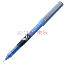 日本进口Hi-tecpoint中性笔 BX-V5水性笔/V5走珠笔/水笔 0.5mm全针管直液式走珠 0.5mm 蓝色
