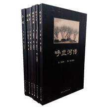 黑皮书经典：呼兰河传+城南旧事+边城+故乡+快乐王子+子夜（套装共6册）