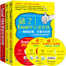 绝了！Excel可以这样用：Excel效率提升秘笈+Excel数据处理、计算与分析+ExcelVBA编程实战宝典（套装共3册）