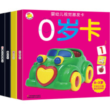 0-12月宝宝视觉开发必备全书：宝宝视觉激发卡 0岁卡+黑白卡+彩色卡+红黑白洞洞卡（套装共4册） [0-1岁]