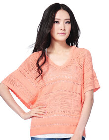 真维斯Jeanswest <em>女装</em>织花<em>毛衣</em>配吊带背心两件