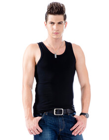 WOLFLAG 双十季 男装 <em>马夹</em> <em>背心</em>型男 百搭T恤