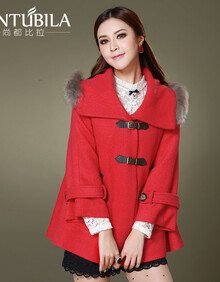 <em>货到付款</em> 尚都比拉2013<em>冬装</em>新款女装羊毛呢外
