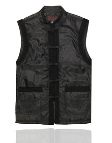 2013威格宝秋冬男士<em>马甲</em>立领<em>盘扣</em>中式男士唐