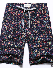 型男会社 2013夏季新款 <em>男装短裤</em> 花短裤 男 系