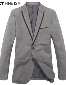 ALT阿恩蓝拓 夏装新品<em>男西服外套</em> <em>潮流修身</em> 百