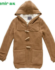 森马2013冬装新款 女装<em>毛衫</em> <em>韩版加厚</em>连帽<em>毛衫</em>