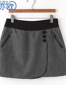 韩亦欧<em>品牌</em> 2013<em>新款</em>加厚打底<em>短裤</em>裙 秋<em>冬款</em>修