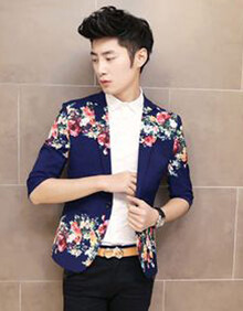 DJS 2014新款 时尚欧美风小西装<em>外套</em> <em>男士</em>休闲