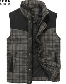吉米斯特恩 秋冬男装<em>男马甲外套</em>休闲韩版潮 棉