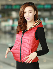 麦妃娃秋冬<em>棉马甲</em>女两种<em>穿法</em> 韩版时尚马夹女