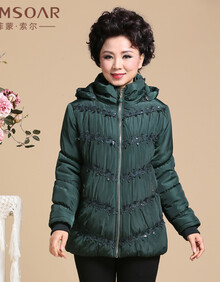 菲蒙索尔13112314 中老年女装<em>棉衣中年女外套</em>