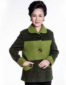 若男佳人妈妈秋冬<em>中年妇女</em>冬装<em>毛呢外套</em>中年女