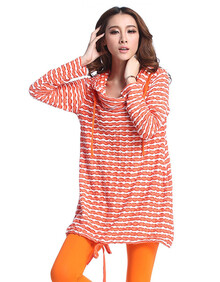 <em>卡洛西娅</em> 女装长袖T恤 秋装新款打底衫宽松中