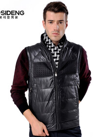 13秋冬 <em>波司登男装</em> 商务休闲 男士羽绒<em>马甲</em> 12