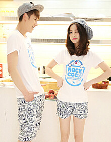 黑优 支持<em>货到付款</em> 2014夏季新品情侣<em>短裤</em>情侣