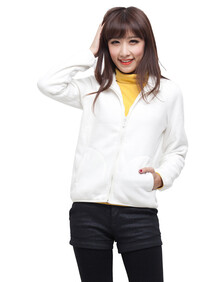荻嘉茂(TICAMO) 时尚休闲<em>女士</em>保暖<em>摇粒绒外套</em>