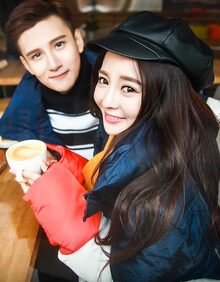 朋克潮流青少年拉链装饰 大码男装 男装 服饰内