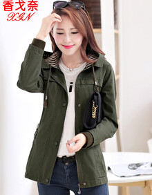 2016春季军绿色 短外套 女装 服饰内衣 【行情
