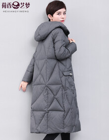 艾莱依羽绒服女款中长款