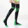 FPP21060   黑/果绿过膝压缩袜
