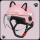 M101浅粉色【透明短镜片】