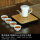 黄龙陶瓷过滤茶壶+4个陶瓷杯带方形盘