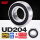 UD204轴承P5级【内径20】