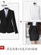 CK918黑色西装+黑短裙+9969白衬