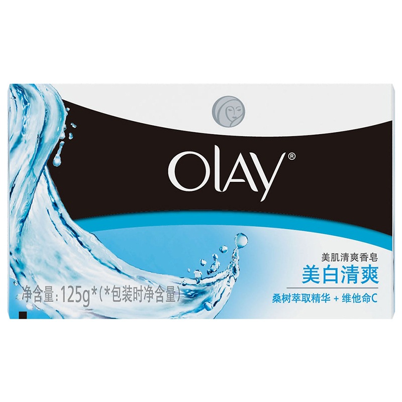 玉兰油Olay沐浴香皂清爽型125g（含Olay乳液 柔肤净透 新老包装随机发货）