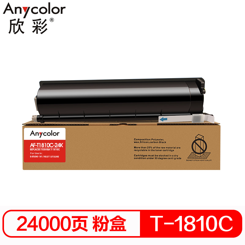 欣彩（Anycolor）T-1810C-24K墨粉盒 AF-...