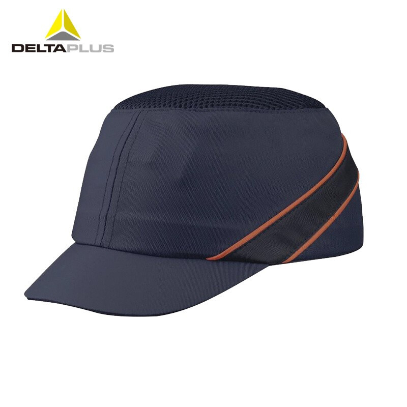 代尔塔(DELTAPLUS） 安全帽PE减震帽壳透气防砸工作安全帽帽檐5厘米 102150