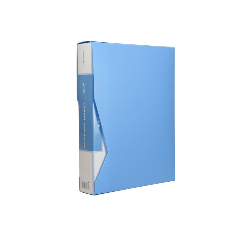 三木(SUNWOOD) 80页经济型资料册 24个装 蓝色 CBEA-80-1