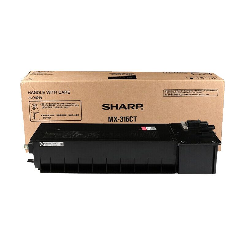 夏普（SHARP) MX-315CT 原装黑色墨粉（适用MX-M2658U/3158U/M