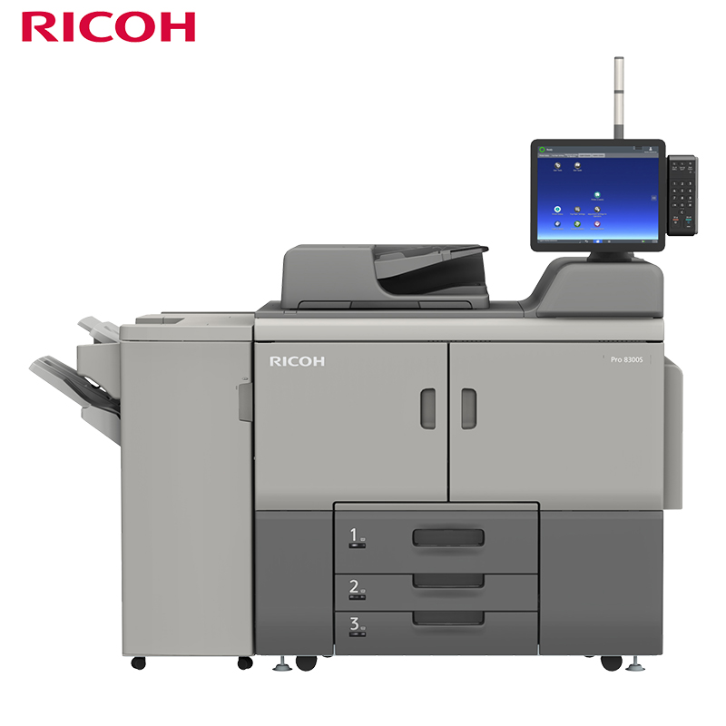 理光（Ricoh）Pro 8300S 生产型数码印刷机 （标配+小册子装订器）