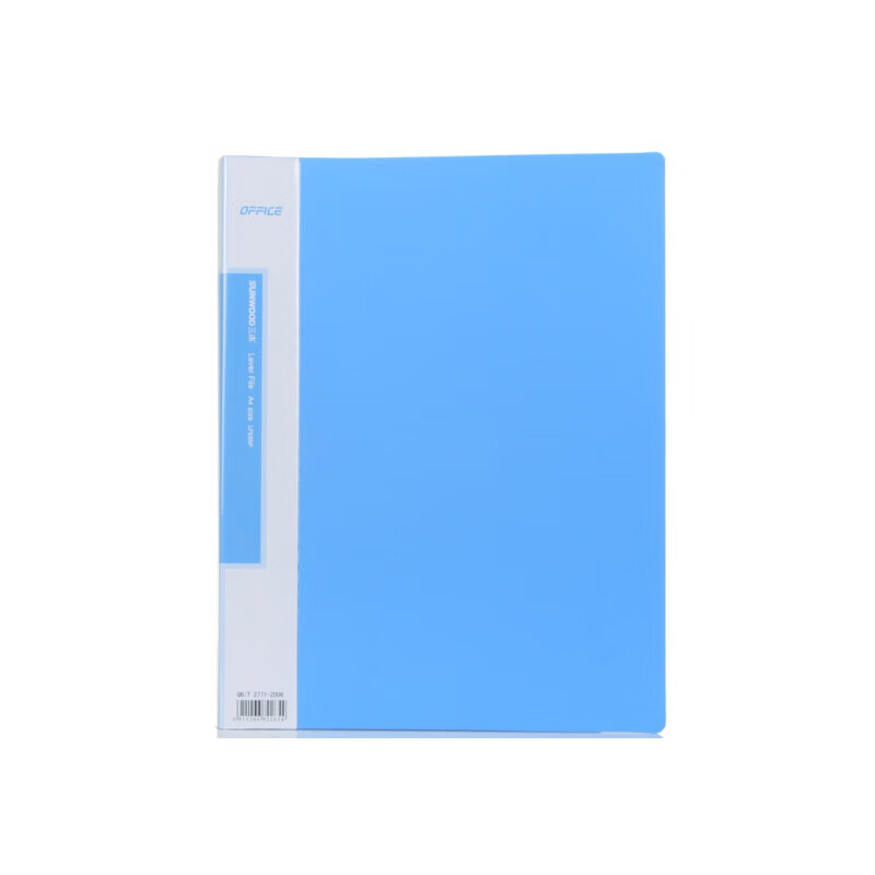 三木(SUNWOOD) 经济型单强力夹/文件夹 24个装 蓝色 LFE65P