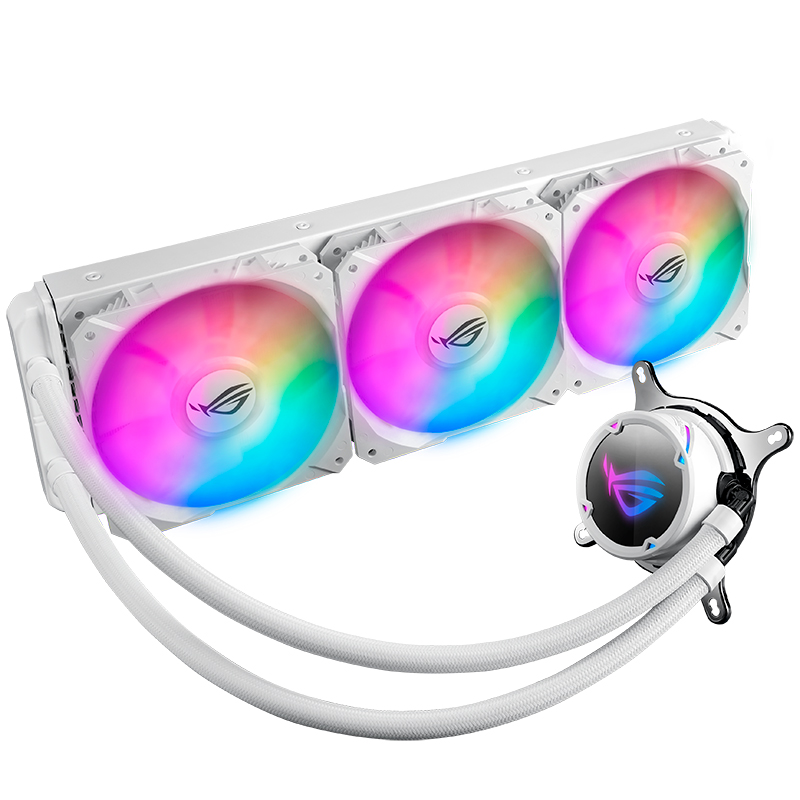 华硕（ASUS）ROG STRIX LC 360 RGB WE小白龙 白色纪念版一体式CP