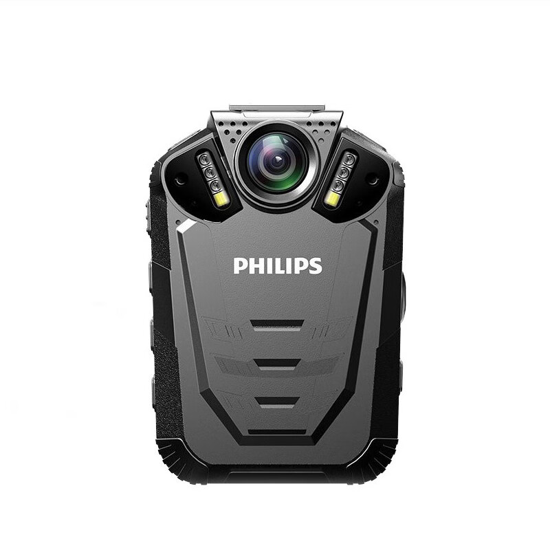 飞利浦（PHILIPS）VTR8210 执法记录仪高清红外夜视 行车现场记录仪 GPS 支