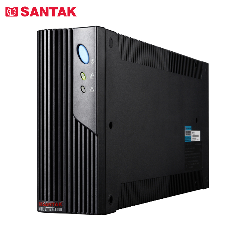山特（SANTAK）MT1000S 后备式UPS不间断电源外接电池长效机 1000VA/6
