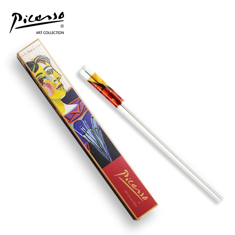 Picasso 抗菌耐高温陶瓷筷防滑防霉个人专用筷家用筷子组合套装 一双装