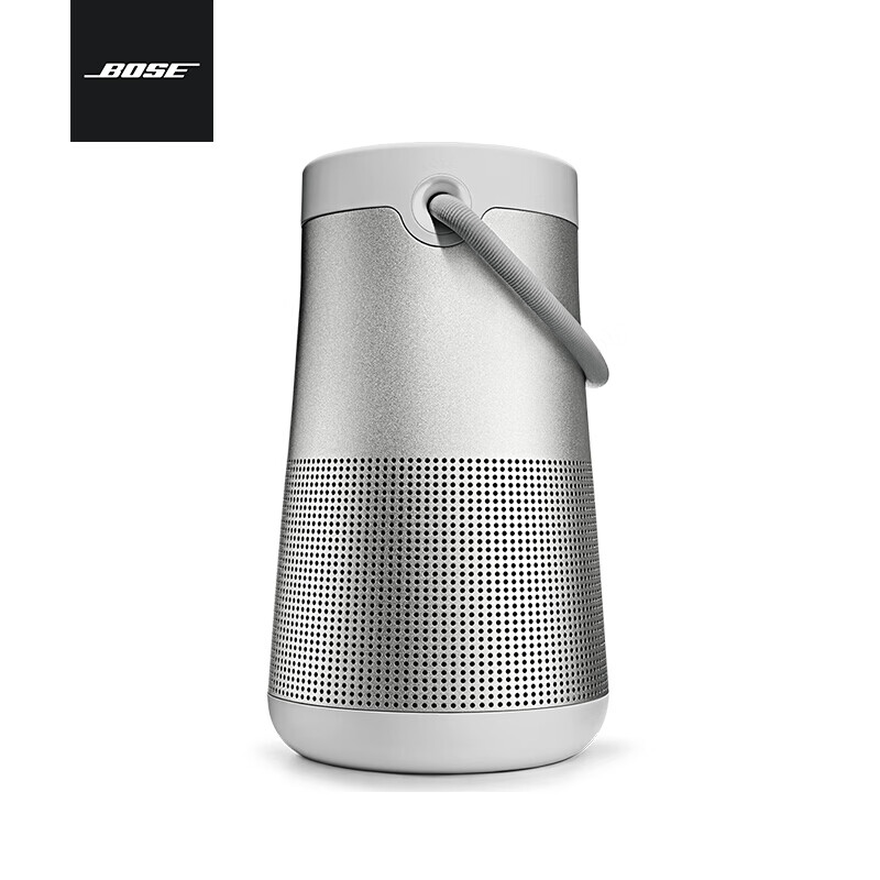 Bose SoundLink Revolve+ 蓝牙扬声器--银/灰色 360度环绕防水无