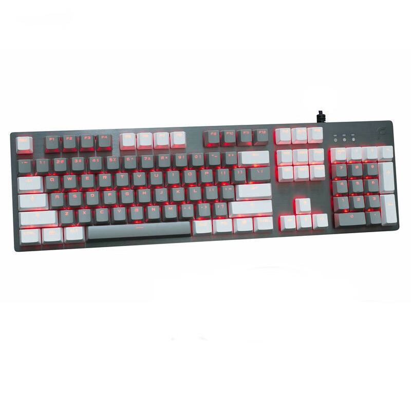 迪摩（DEARMO）F9PRO黑豹有线光轴机械键盘 (吃鸡游戏 绝地求生LOL 防水网咖键鼠套装) 迪摩F9PRO机械键盘