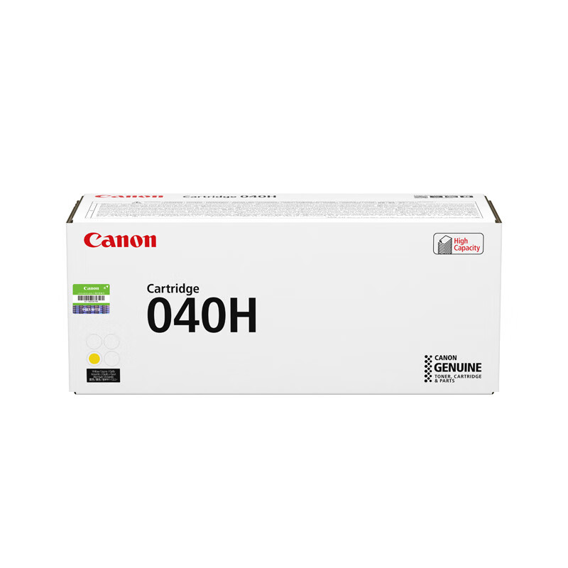 佳能（Canon)硒鼓CRG040 H Y黄色大容量（适用LBP710Cx/LBP712C