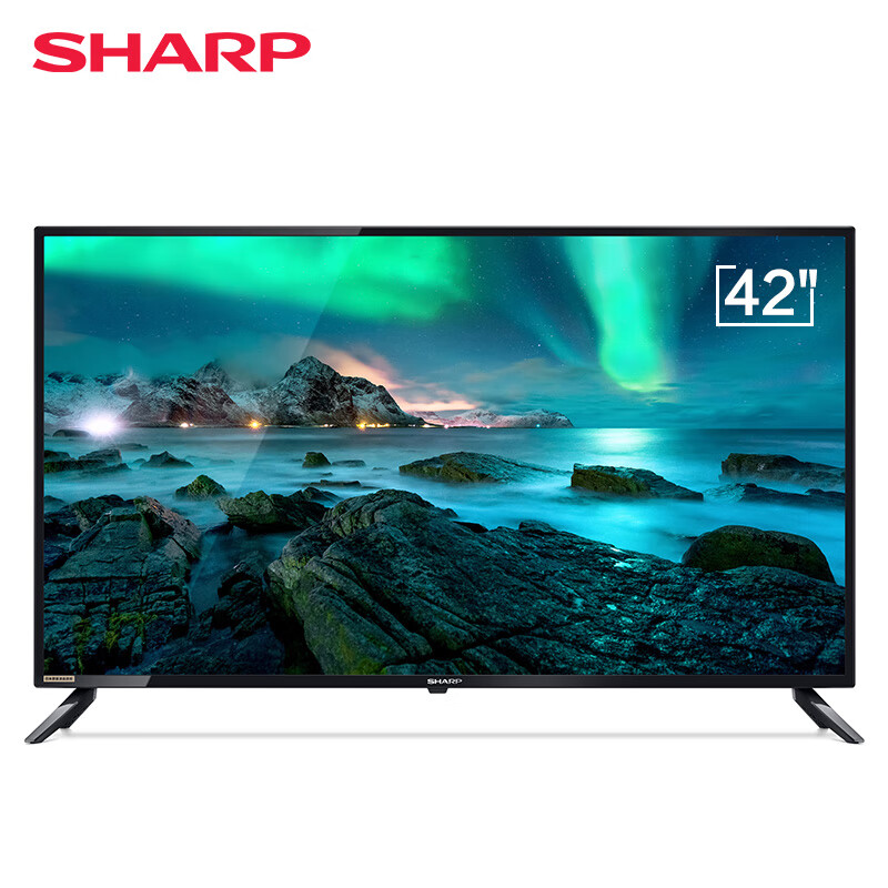 夏普（SHARP）42M3RA 42英寸 全高清FHD画质调整 杜比音效 智能UI 智能WIFI网络液晶电视机