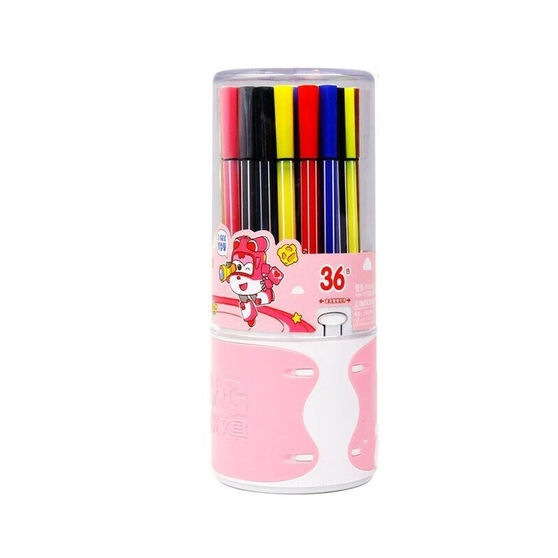 晨光（M&G）水彩笔 超级飞侠款36色画笔套装 可水洗儿童用绘画 学生文具 JCP95888 单筒装