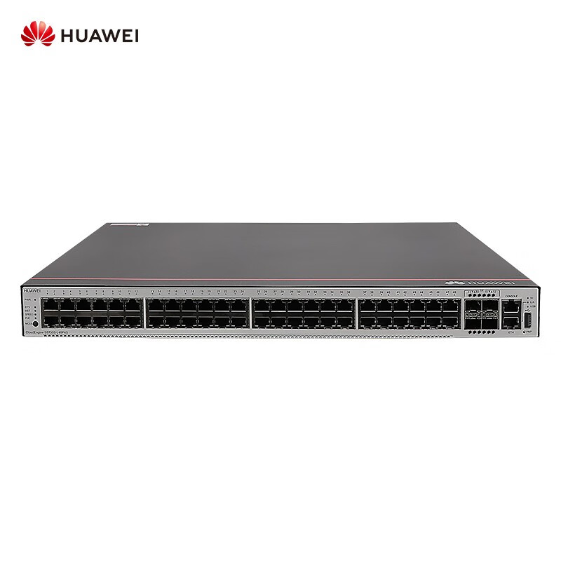 华为（HUAWEI）企业级48口千兆以太网+4口千兆光 POE供电交换机-S5735S-L