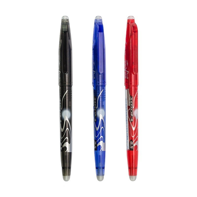 百乐（PILOT）LFB-20EF-R-CHJ 摩磨擦子弹头可擦笔中性笔 0.5mm 红色 12支装原装进口